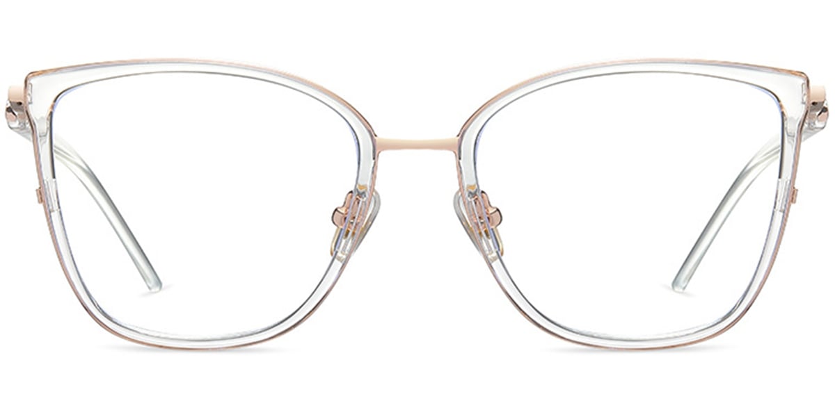 Square Reading Glasses translucent