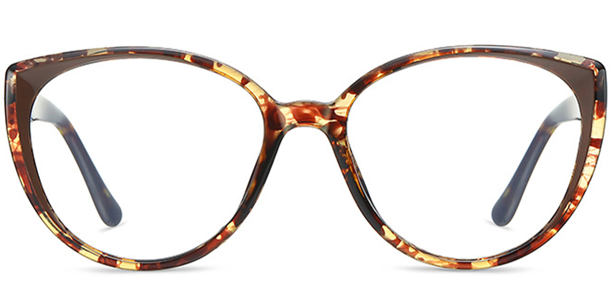 Acetate Geometric Reading Glasses tortoiseshell