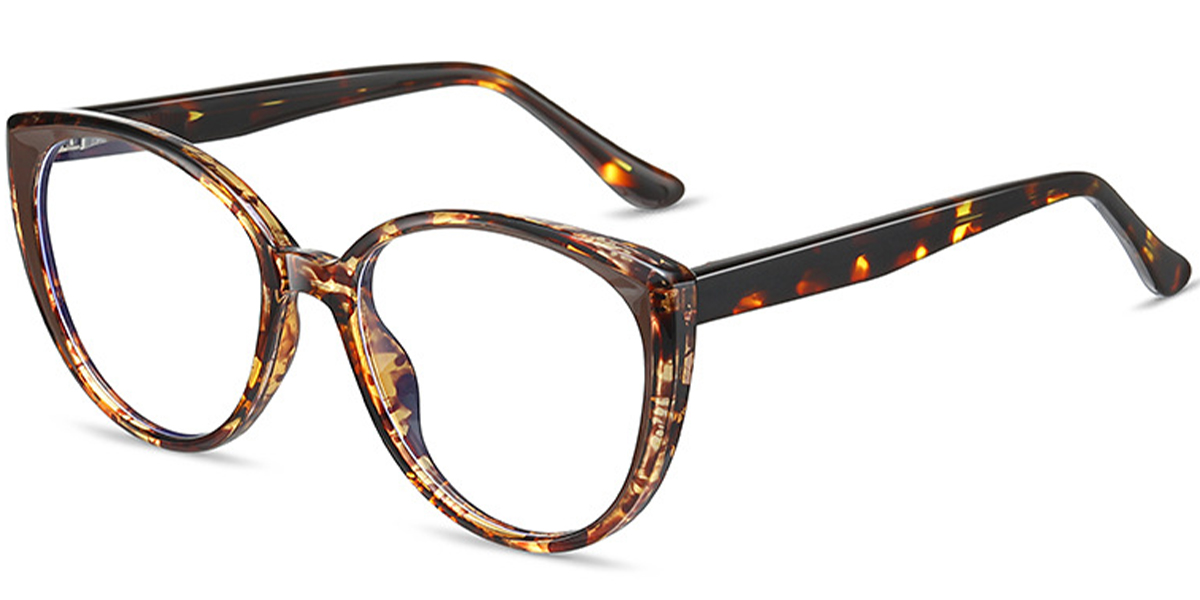 Acetate Geometric Reading Glasses tortoiseshell