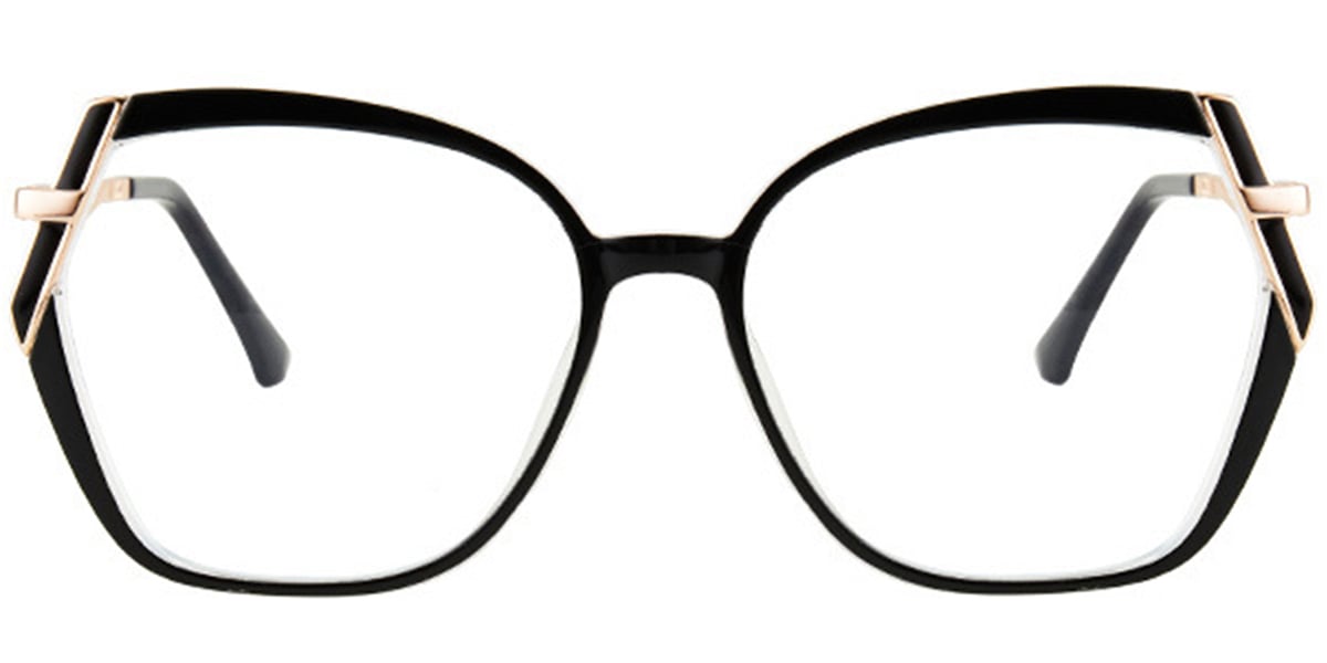 Geometric Reading Glasses black