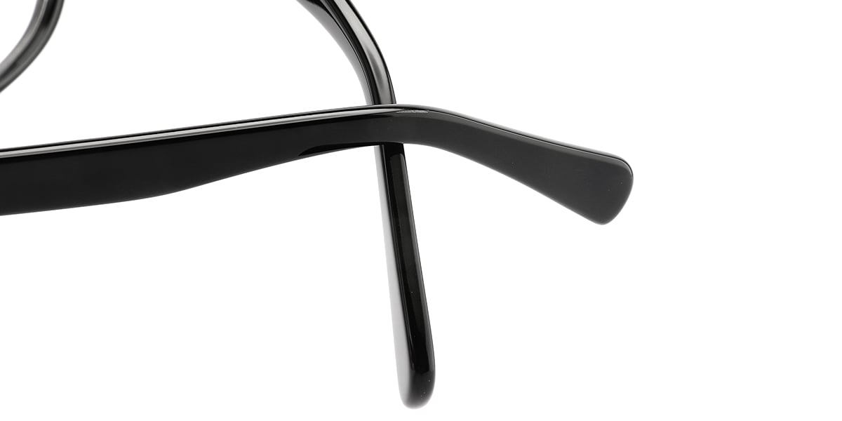 Acetate Square Reading Glasses black