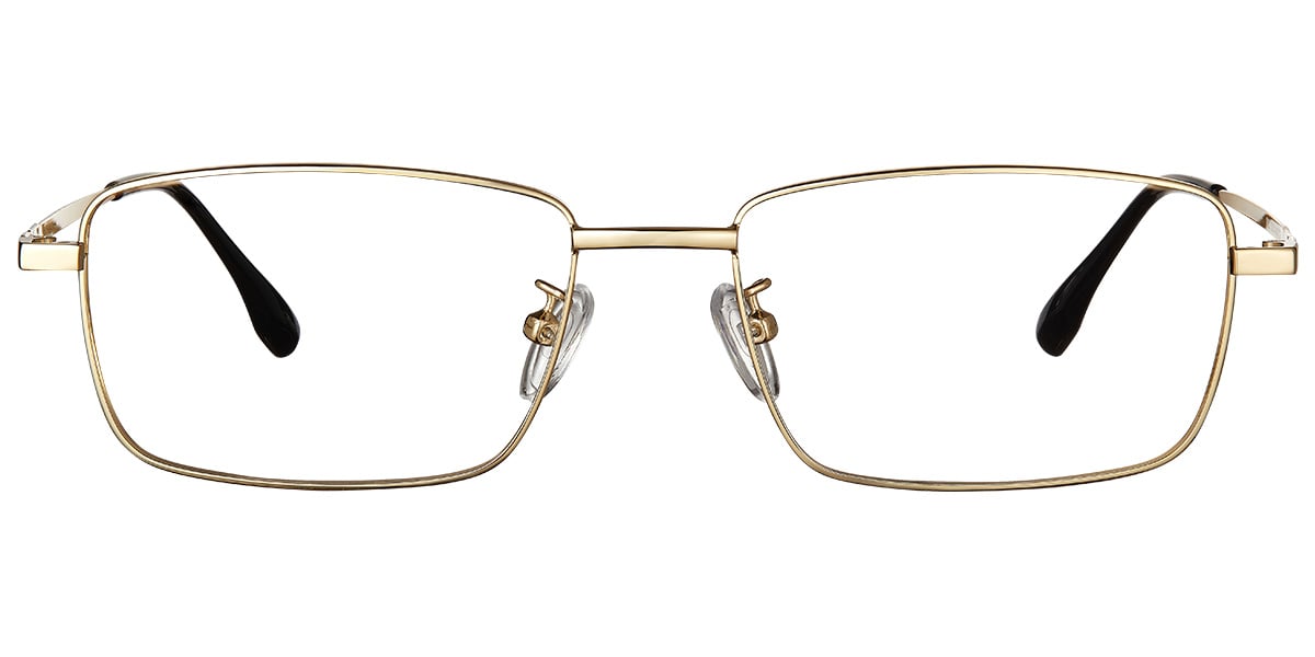 Rectangle Reading Glasses gold