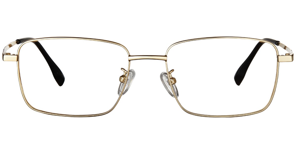 Rectangle Reading Glasses gold