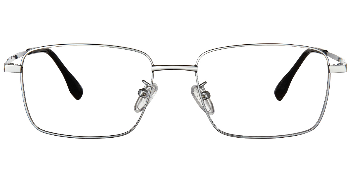 Rectangle Reading Glasses silver