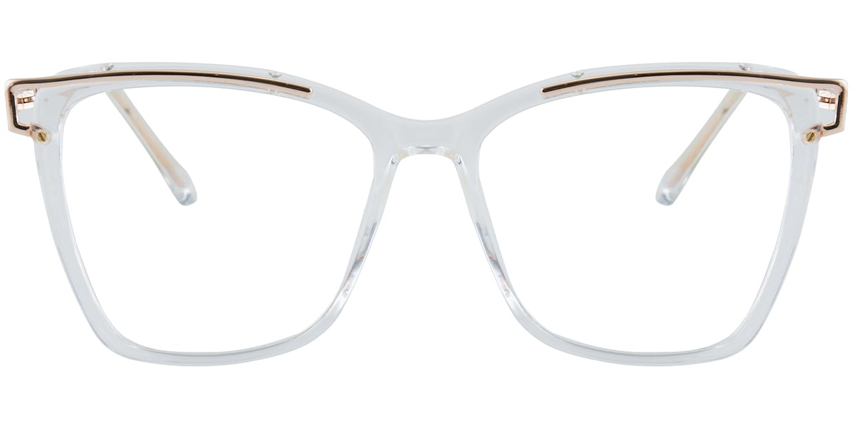 Square Reading Glasses translucent