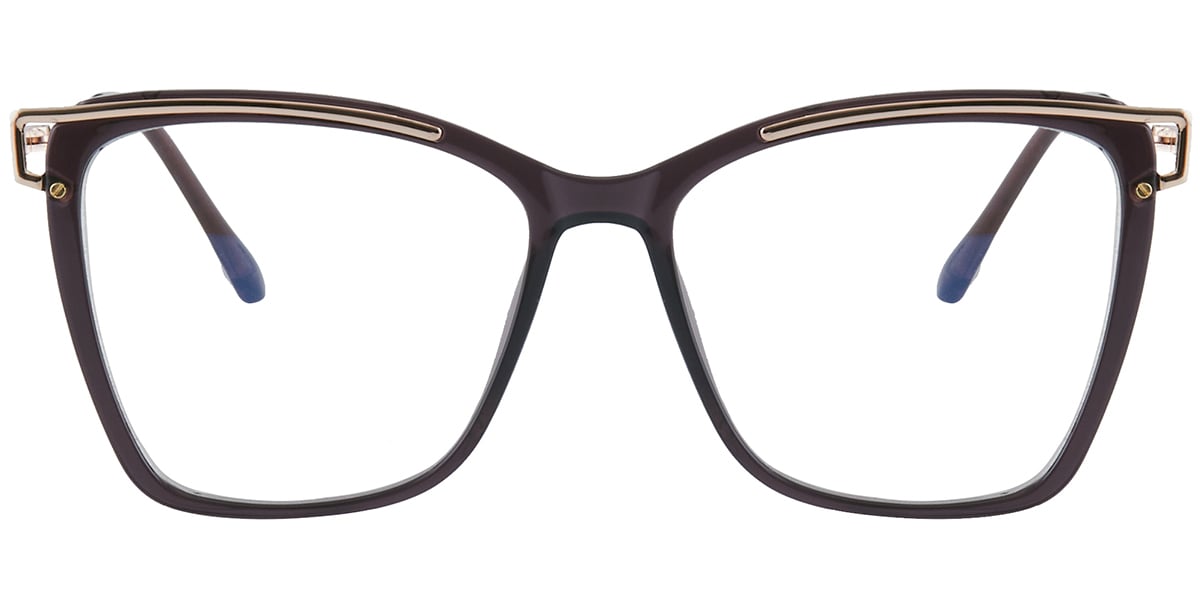 Square Reading Glasses brown