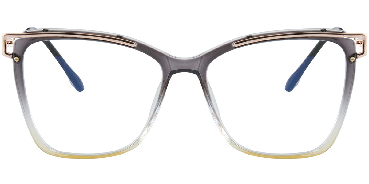 Square Reading Glasses gradient_grey