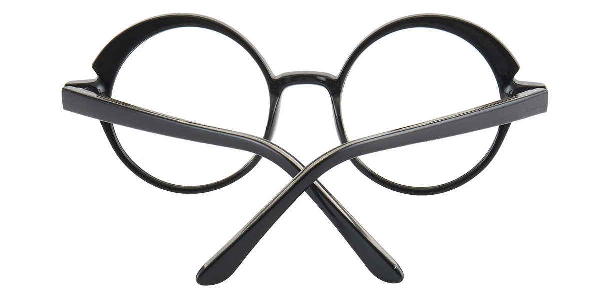 Round Reading Glasses black