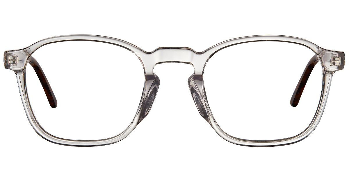 Acetate Rectangle Reading Glasses translucent