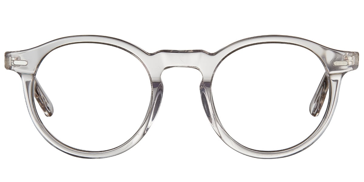 Acetate Round Reading Glasses translucent