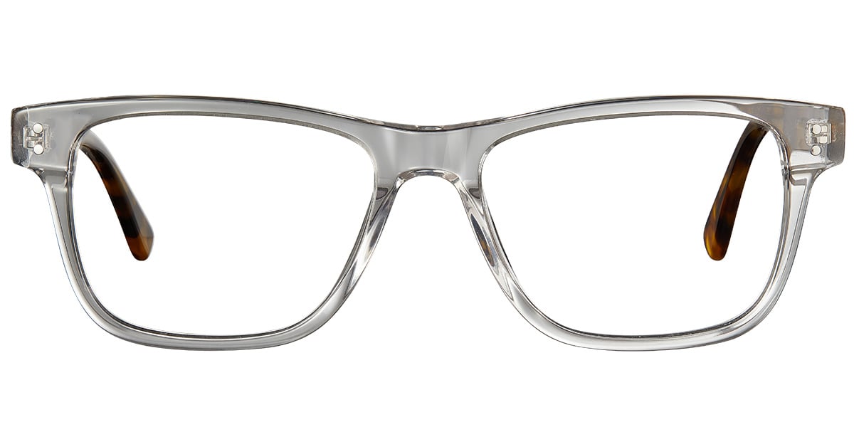 Acetate Rectangle Reading Glasses translucent