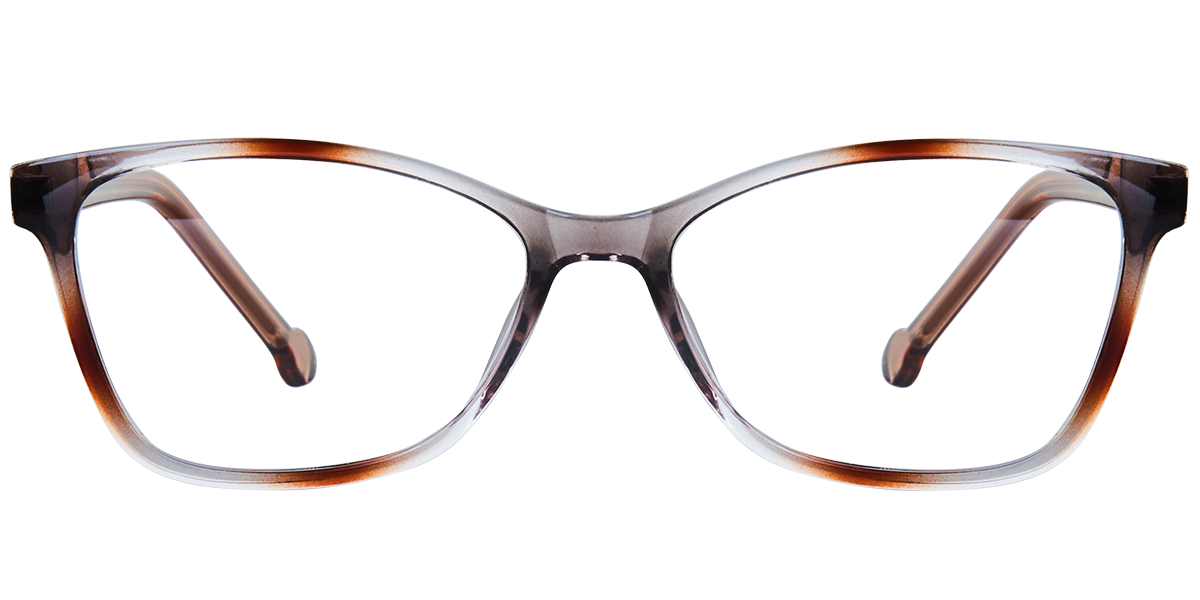 Square Reading Glasses gradient_brown