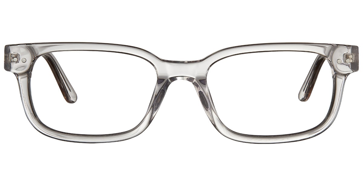 Acetate Rectangle Reading Glasses translucent