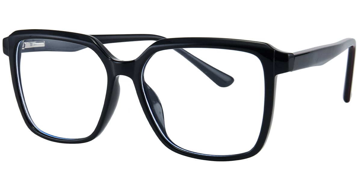 Acetate Square Reading Glasses black