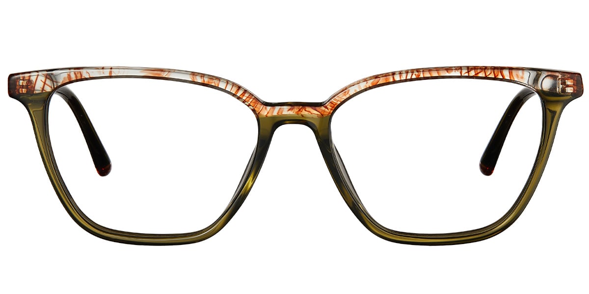 Acetate Square Reading Glasses pattern-grey