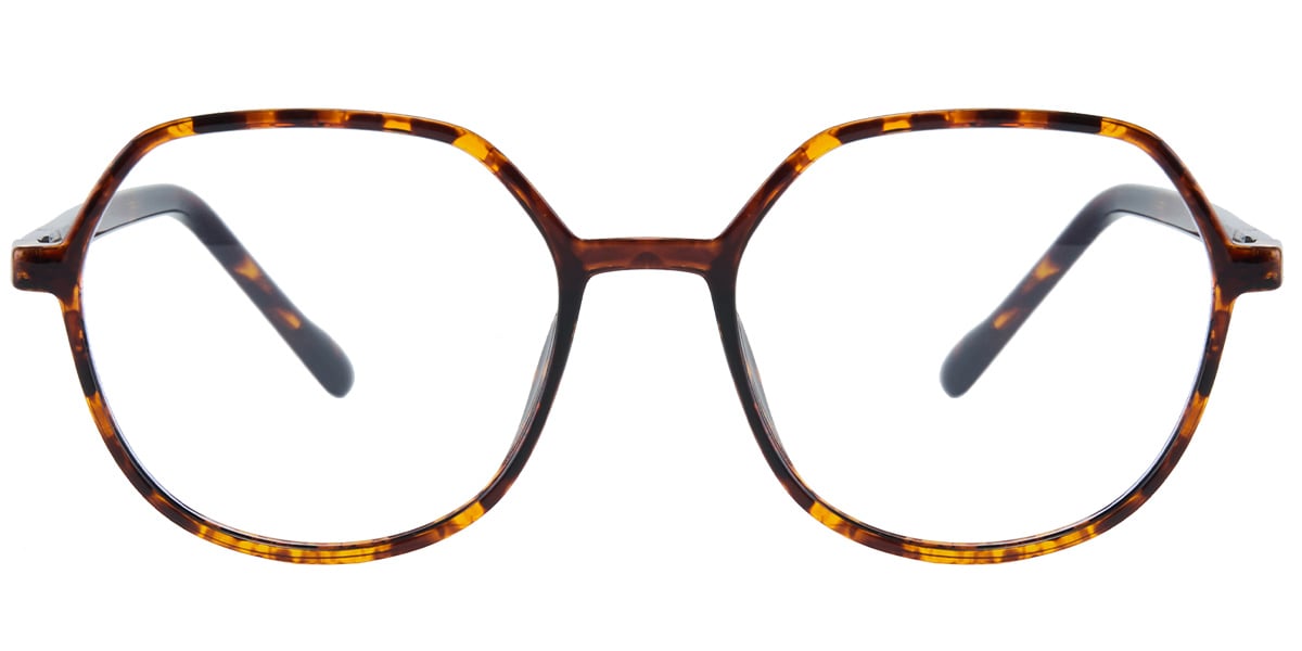 Acetate Geometric Reading Glasses tortoiseshell