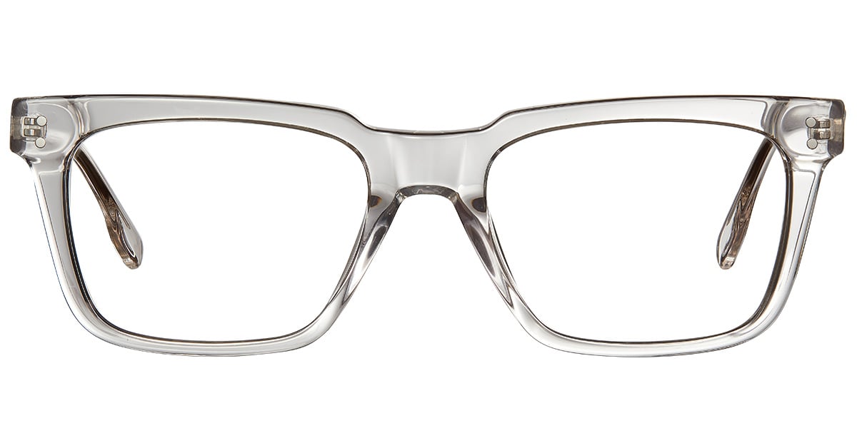 Acetate Rectangle Reading Glasses translucent