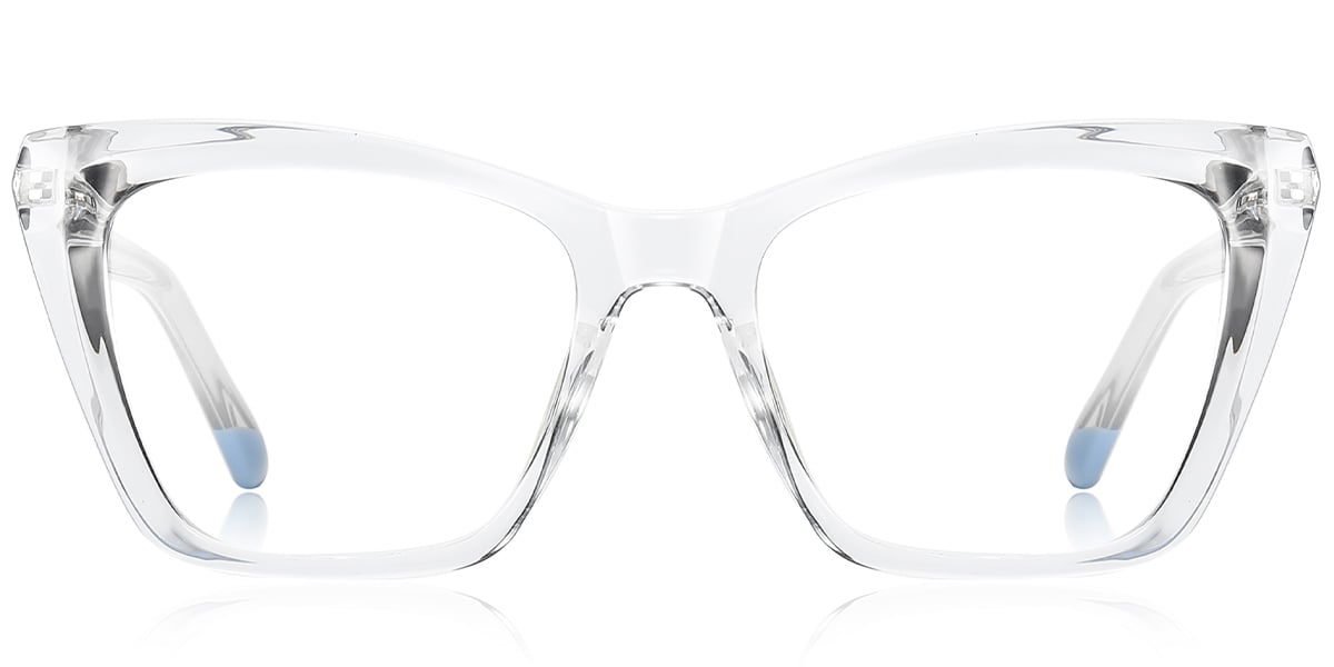 Square Reading Glasses translucent