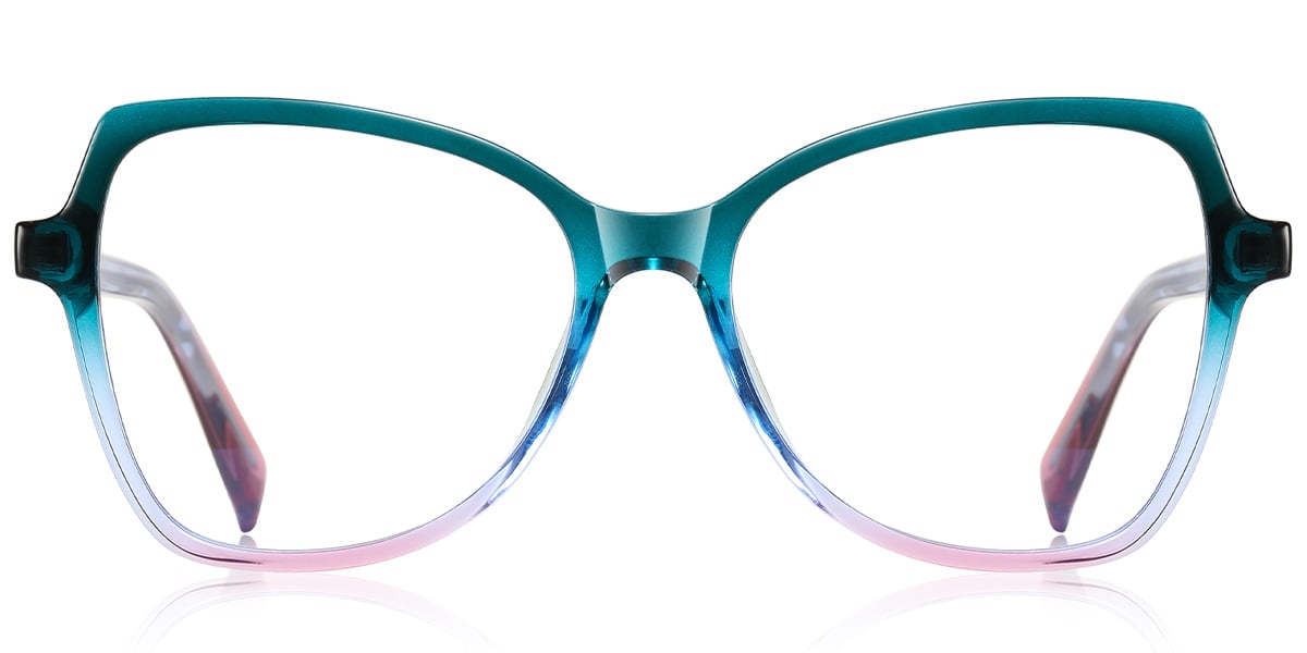 Butterfly Reading Glasses gradient_green