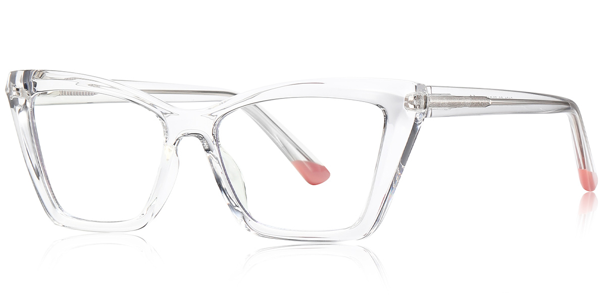 Rectangle Reading Glasses translucent