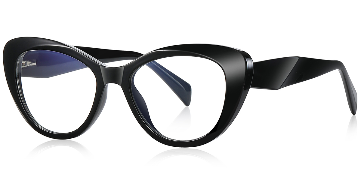 Cat Eye Reading Glasses black