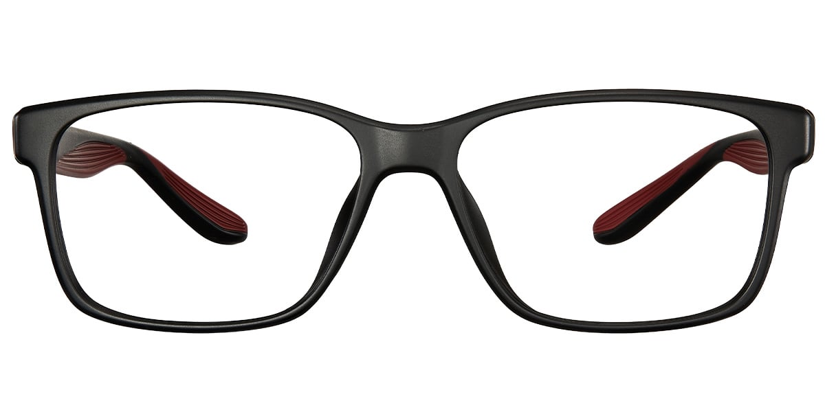 Rectangle Reading Glasses matte-black