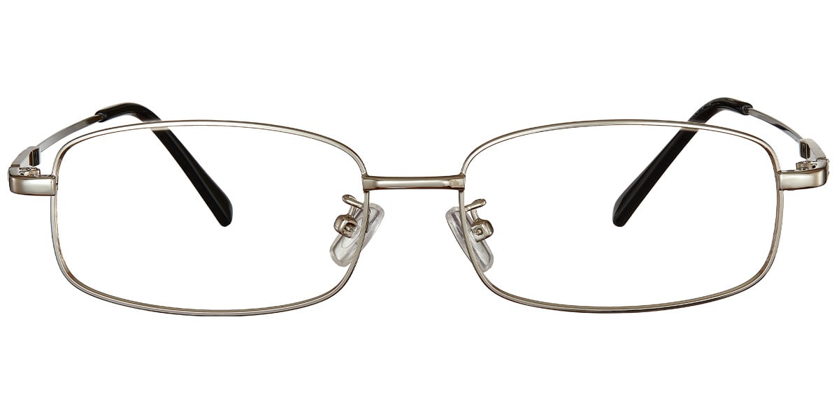 Square Reading Glasses silver