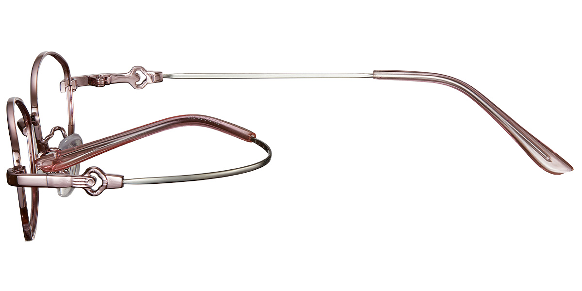 Oval Reading Glasses pink