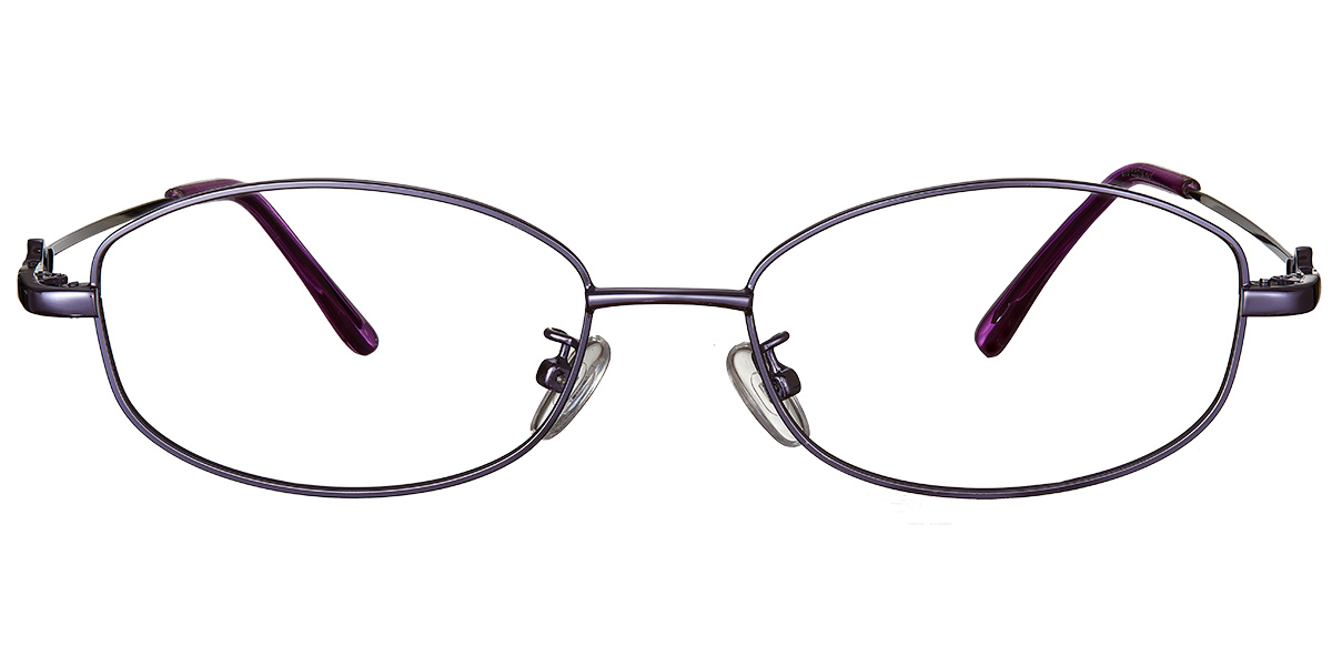 Oval Reading Glasses purple