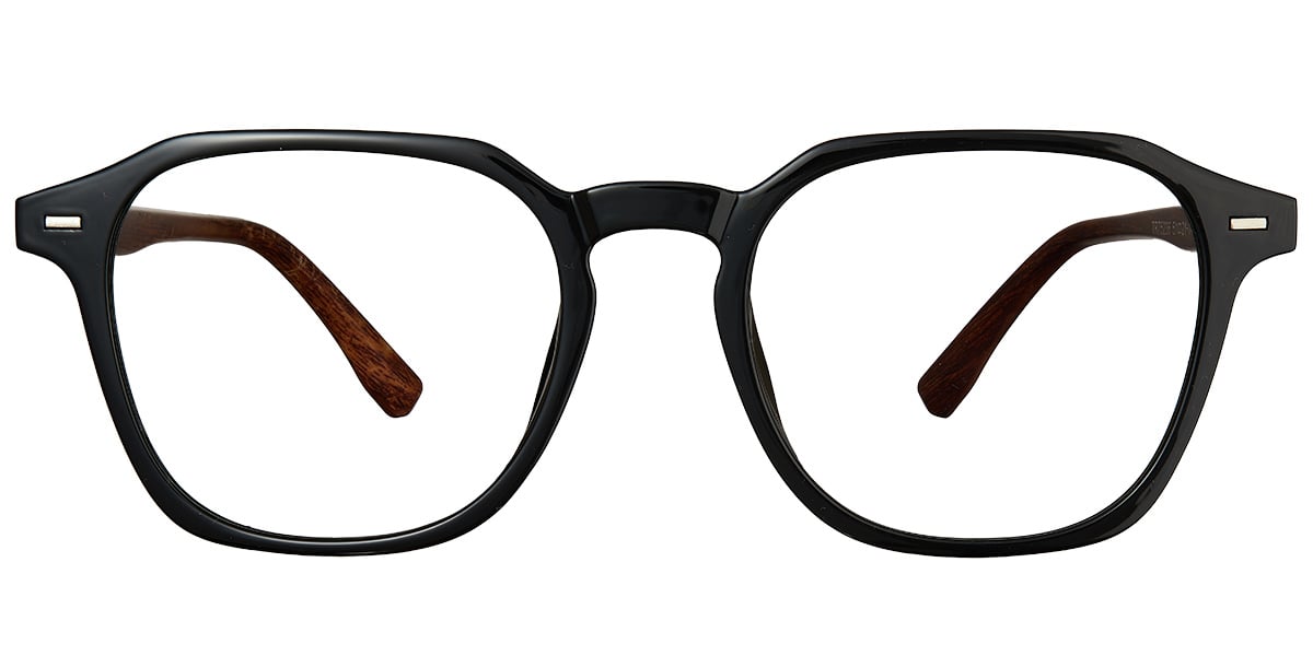 Square Reading Glasses bright_black