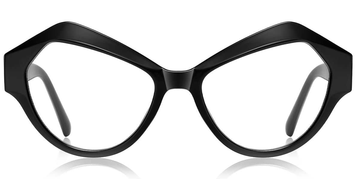 Geometric Reading Glasses black