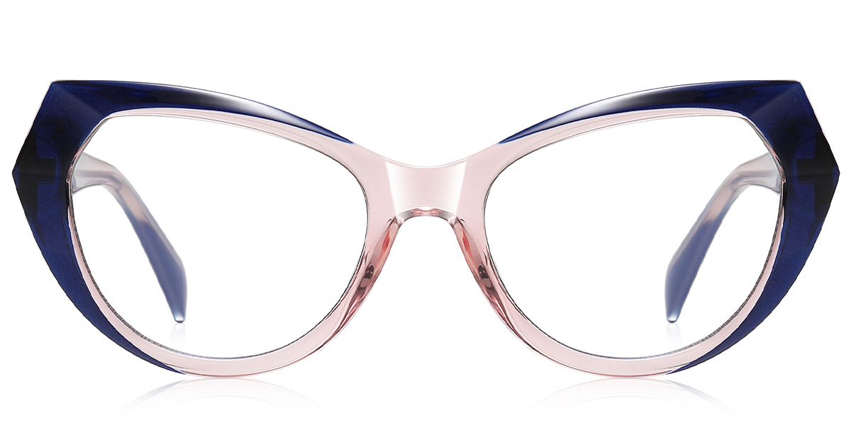 Geometric Reading Glasses gradient_blue