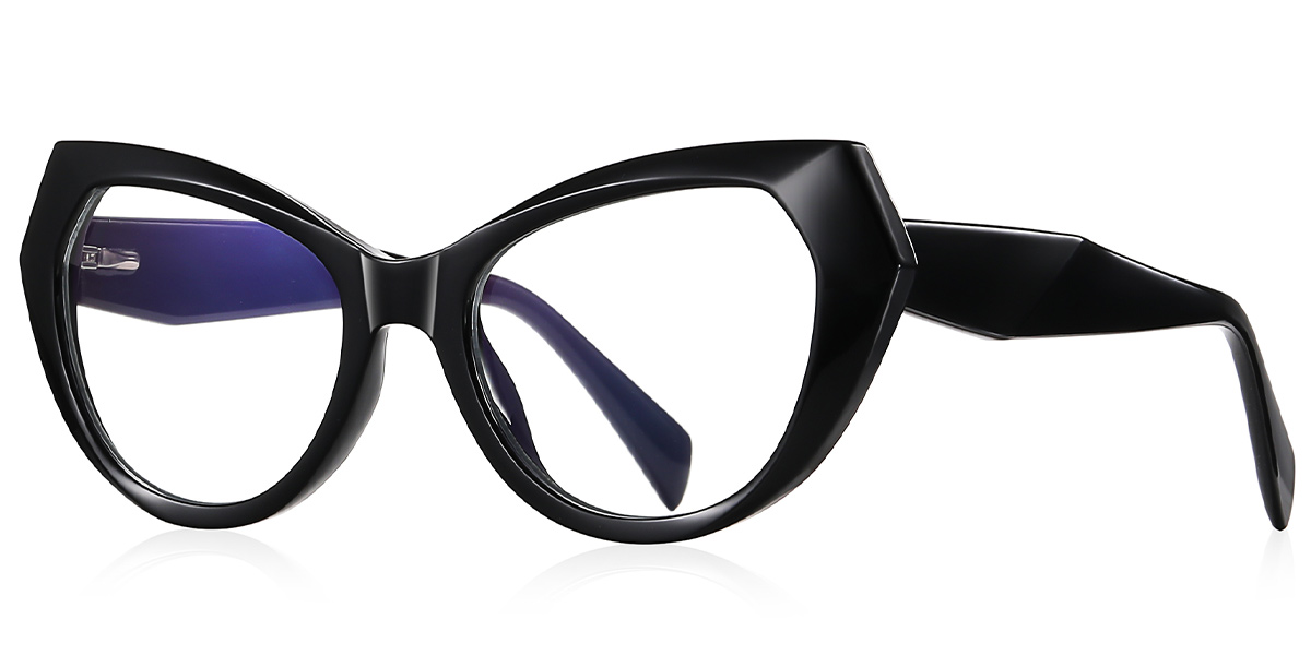 Geometric Reading Glasses black