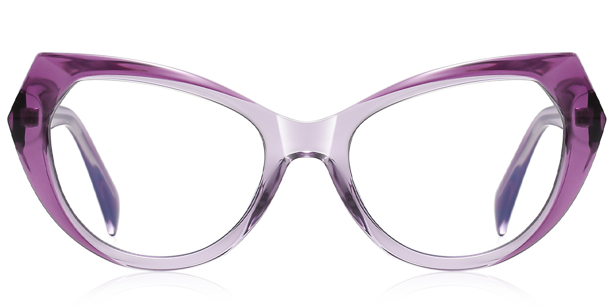 Geometric Reading Glasses gradient_purple