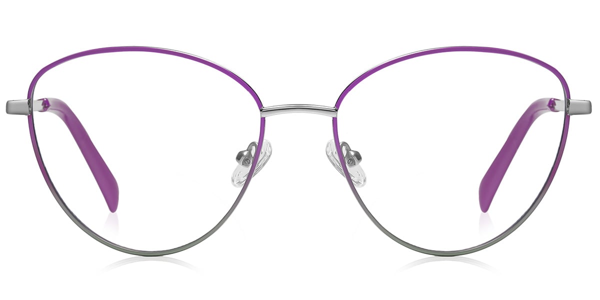 Geometric Reading Glasses gradient_purple