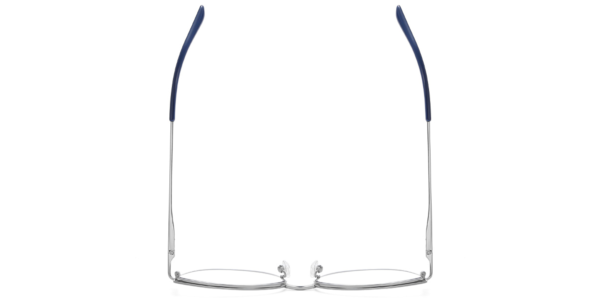 Geometric Reading Glasses pattern-blue