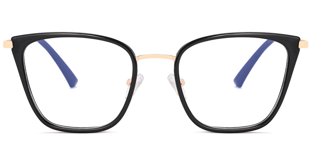 Square Reading Glasses bright_black