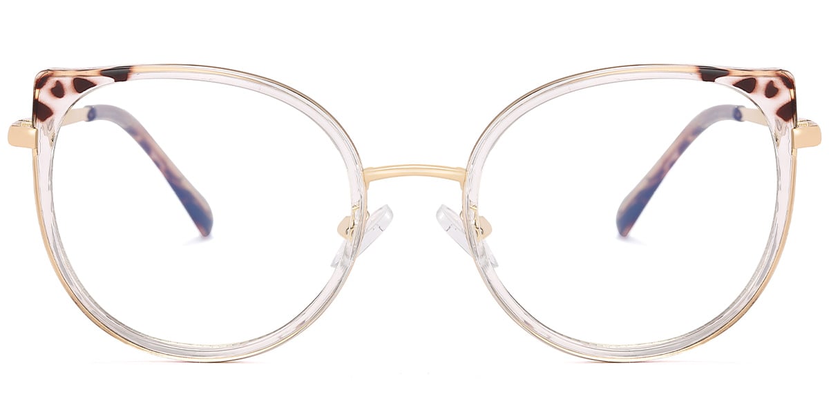 Oval Reading Glasses tortoiseshell-translucent