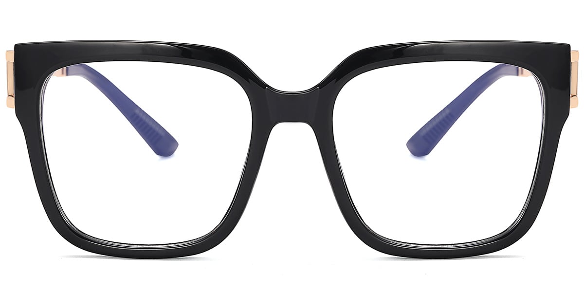 Square Reading Glasses black