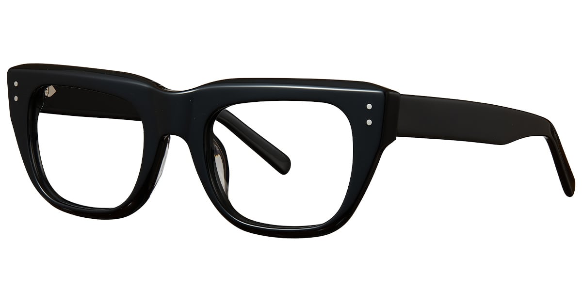 Acetate Square Reading Glasses black