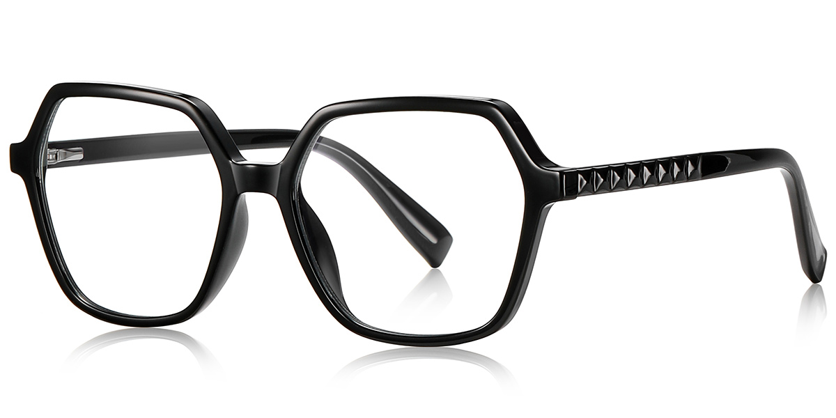 Geometric Reading Glasses black