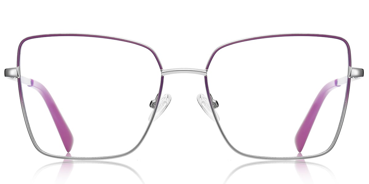 Square Reading Glasses gradient_purple