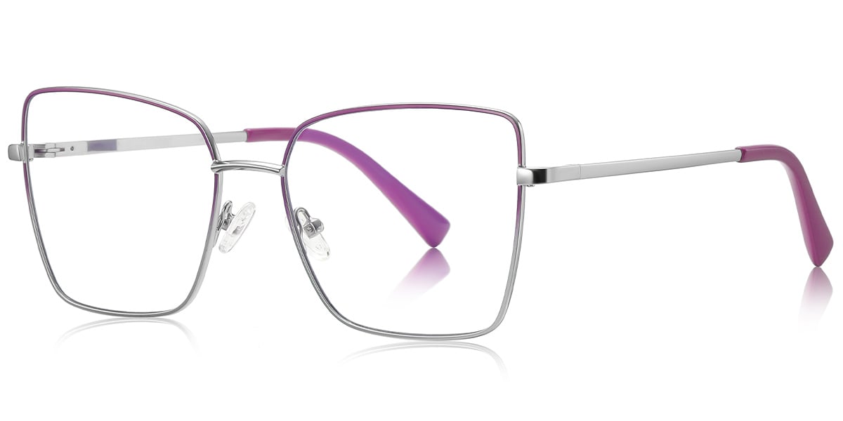 Square Reading Glasses gradient_purple