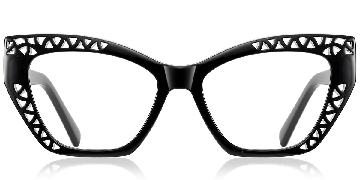 Square Reading Glasses black