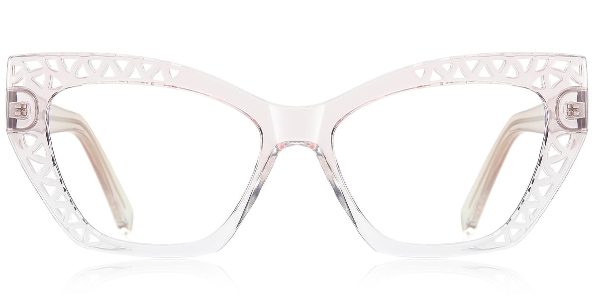 Square Reading Glasses gradient_pink