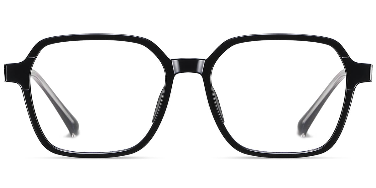 Square Reading Glasses bright_black