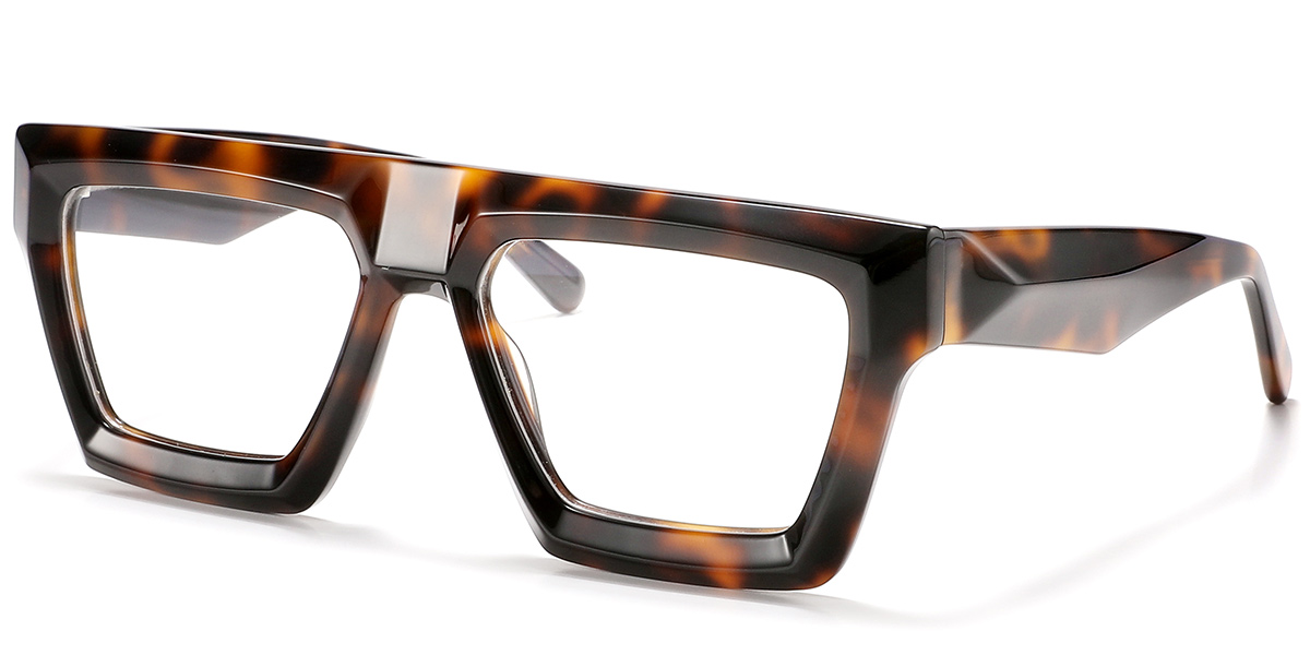 Acetate Square Reading Glasses tortoiseshell