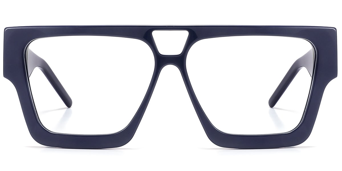 Acetate Aviator Reading Glasses dark_blue