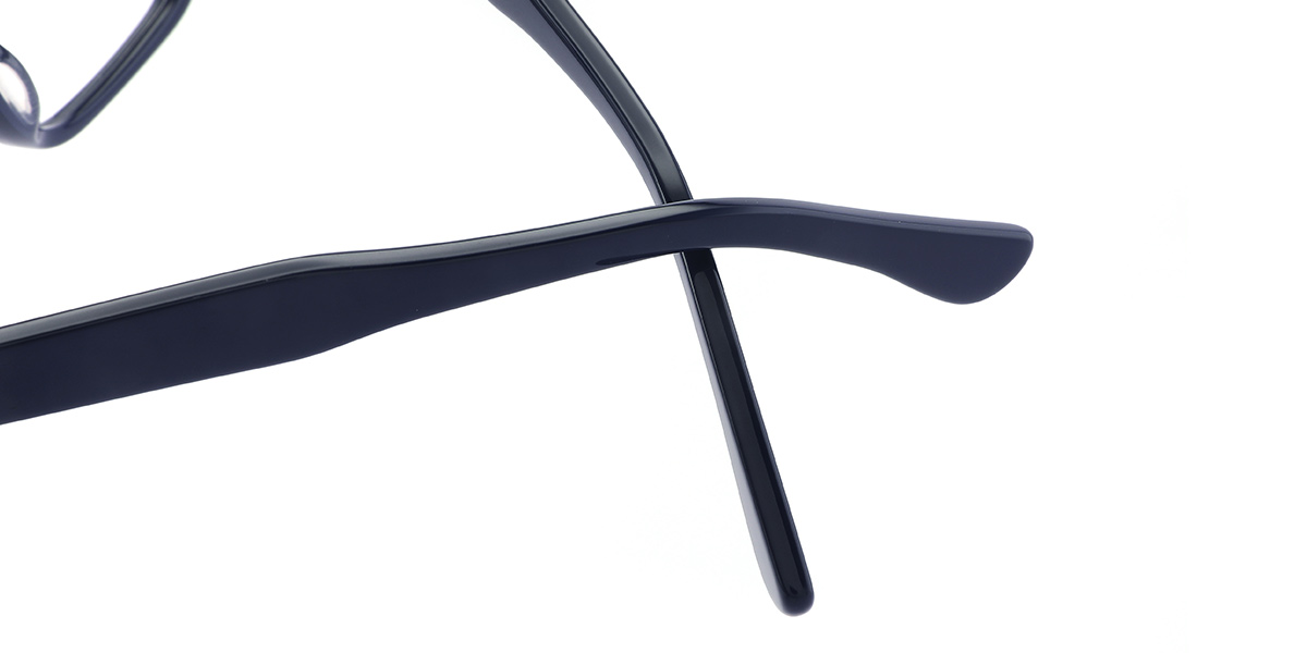 Acetate Square Reading Glasses blue