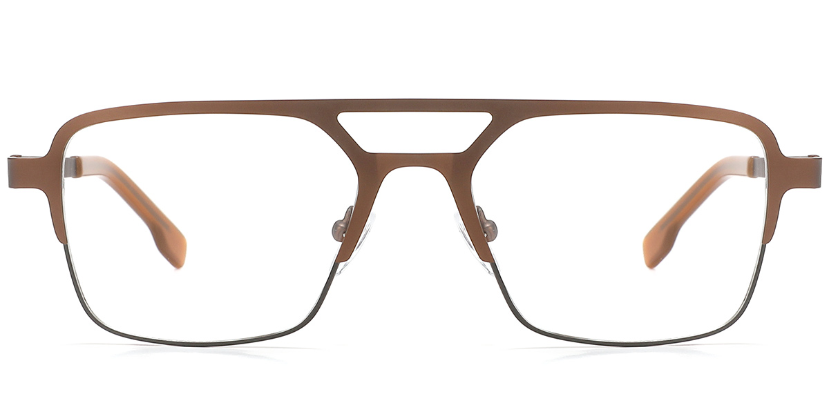 Aviator Reading Glasses brown